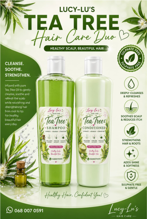 Tea Tree Shampoo & Conditioner Set