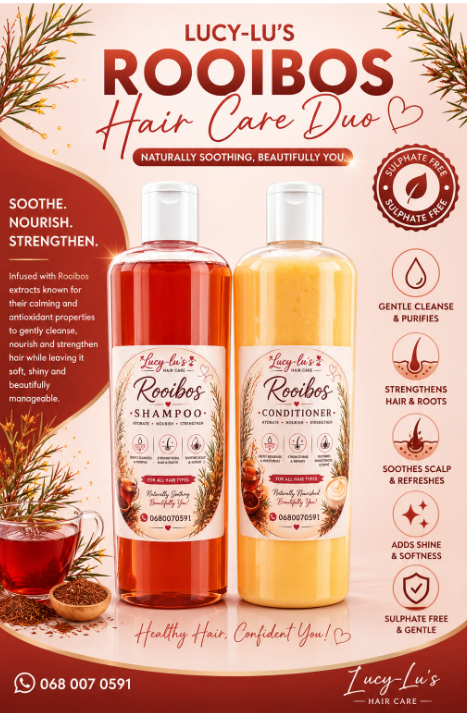 Rooibos Shampoo & Conditioner Set