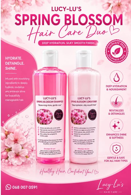 Spring Blossom Shampoo & Conditioner Set