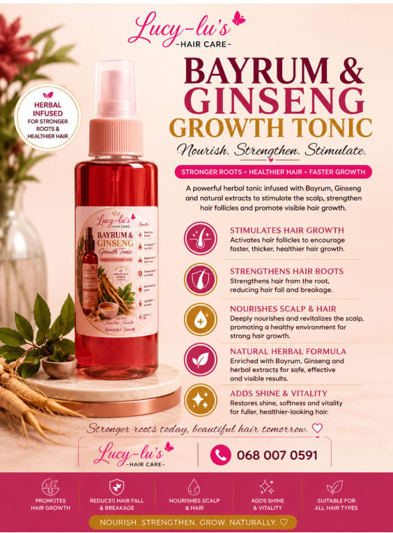 Bayrum & Ginseng Tonic