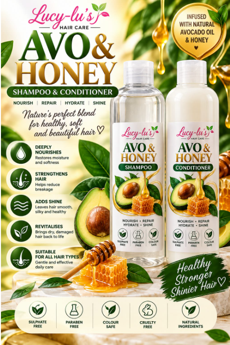 Avo & Honey Shampoo & Conditioner