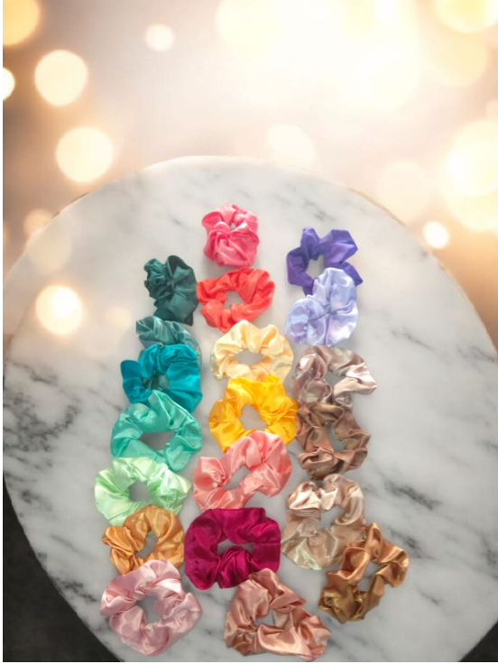 Silk Scrunchies